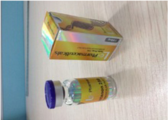 Złote szklane fiolki farmaceutyczne / Etykiety apteczne Naklejki 60 * 30 MM
