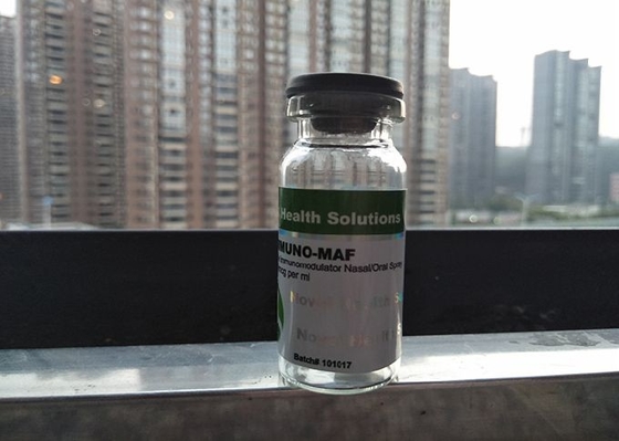 10ml Szklana butelka pigułki Wytwórnia etykiet z projektem Nowe rozwiązanie zdrowotne