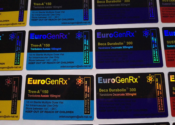 Naklejki na etykiety na leki Euro Gen Rx Deisgn, mocne naklejki na etykiety apteczne