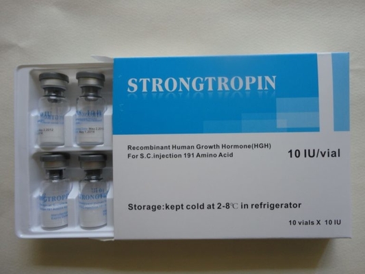 Strongtropin 10iu HG 2 ml fiolka z nadrukiem ulotki
