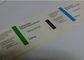Sterydy Szklane fiolki Etykiety na leki Etykiety Pełnokolorowe drukowanie w różnych rozmiarach