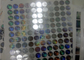 PET Security Hologram Sticker / Anti Fałszywe etykiety z numerami seryjnymi
