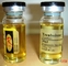Etykiety na butelki PET w kolorze złotym dla produktu tren Enanthate