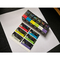 Test koloru Pantone Propionate 100 fiolek Etykiety na fiolki z dopasowanymi pudełkami