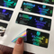 PMS Color Hologram Laser Szklana fiolka Etykiety na fiolki