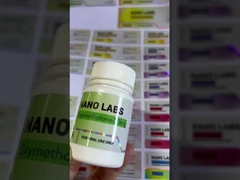 Etykiety na szklane fiolki