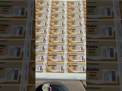 Etykiety na fiolkach z peptydem 2 ml Bpc