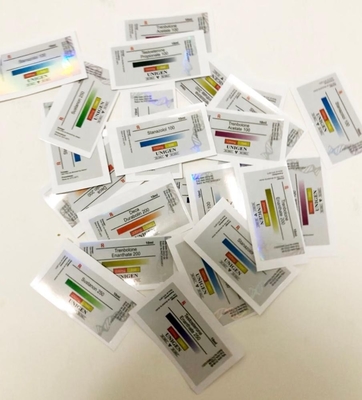 Bodybuilding Enanthate Farmaceutyczny Peptid 10 ml Etykiety fiolki z hologramem laserowym