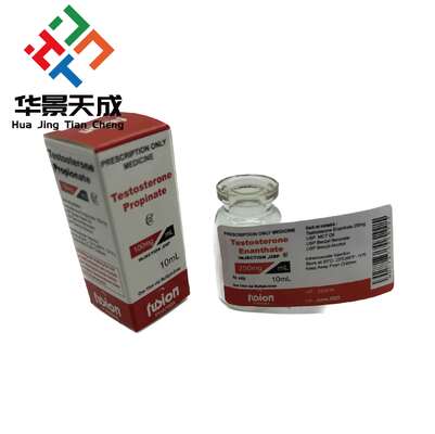 Test Propionat 100 mg Fusion Niestandardowy projekt 10 ml Fiol Etykiety i pudełka