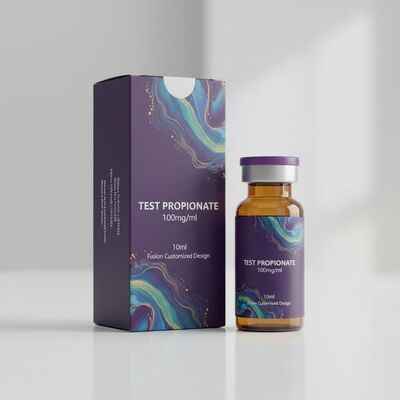 Test Propionat 100 mg Fusion Niestandardowy projekt 10 ml Fiol Etykiety i pudełka
