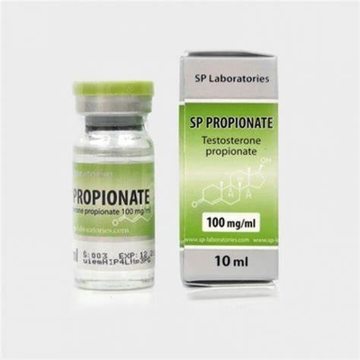SP Lab test Propionate 100 mg 10 ml Etykiety i pudełka na fiolki