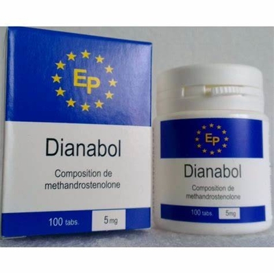 Dianabol Methandrostenolone 100 mg Etykiety na butelki i pudełka na tabletki