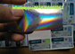 Błyszczące etykiety samoprzylepne z hologramem laserowym do opakowań anabolicznych