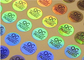 Honeycomb Security Hologram Sticker, Etykiety odporne na ingerencje w środowisko Eco Friendly Material