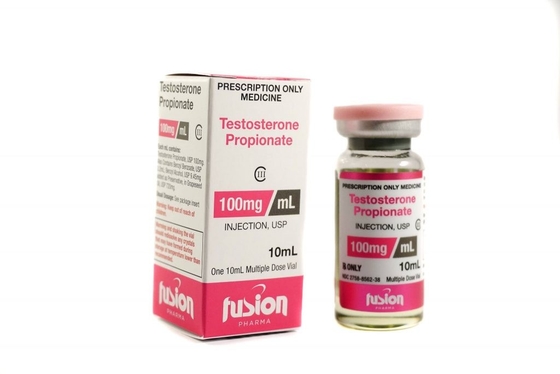 Fusion Pharma Holograficzna etykieta fiolki 10 ml z różnymi nazwami produktów i kolorami