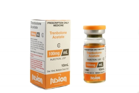 Fusion Pharma Holograficzna etykieta fiolki 10 ml z różnymi nazwami produktów i kolorami