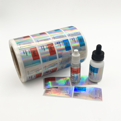 Etikety na fiolkach o pojemności 10 ml PET Film laserowy do leków