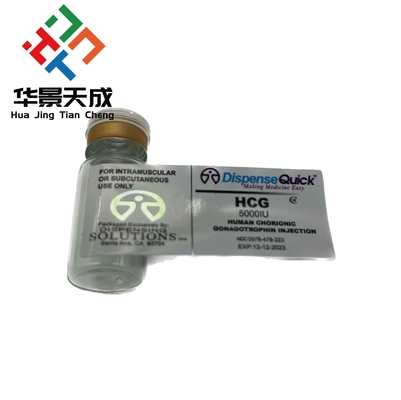 PVC 2 ml butelka z peptydem Etykiety Semaglutide Bpc 157 Klej wodoodporny