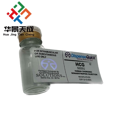 PVC 2 ml butelka z peptydem Etykiety Semaglutide Bpc 157 Klej wodoodporny
