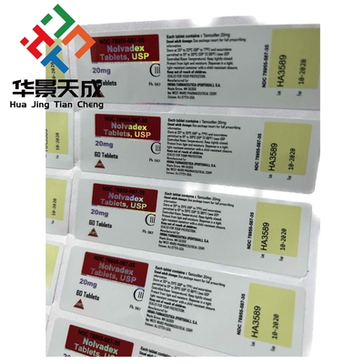 Brilliant/mat Finish Anavaroxandrolone Pills Steroidy Pilułki Etykiety na 10 ml VIAL