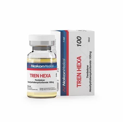 Tren Hexa 100 mg Parabolan Wstrzykiwalne sterydy Etykiety na fiolkach z papierem/ PET/ PVC