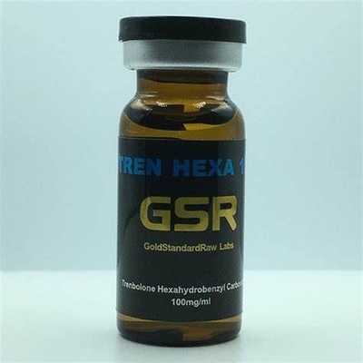 Tren Hexa 100 mg Parabolan Wstrzykiwalne sterydy Etykiety na fiolkach z papierem/ PET/ PVC