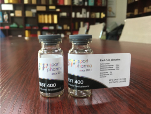 Tren E 200 Hologram Laser PET Steroid Injection 10 ml Etykiety fiolki