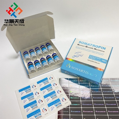 Etykiety na fiolkach z peptydem 2 ml Bpc