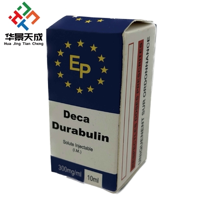 Dostosowywalne pudełka na fiolki 10 ml Papier Glossy Finish For Steroid DecaVials