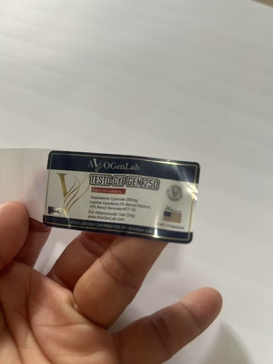 10 ml wody bakteriostatycznej Etyczne oleje etyczne Etykiety sterylne fiolki szklane