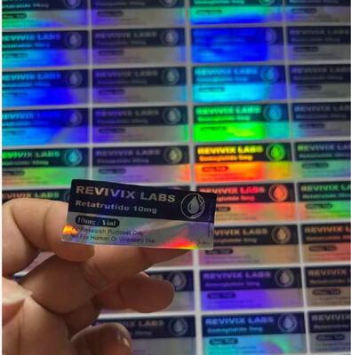 Retatrutyd 10 mg logo i projekt na etykiecie fiolki 3 ml