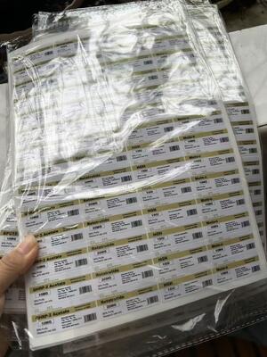 5-amino-1mq 50 mg PVC Materiał 3 ml Fiolka z peptydem Etykiety