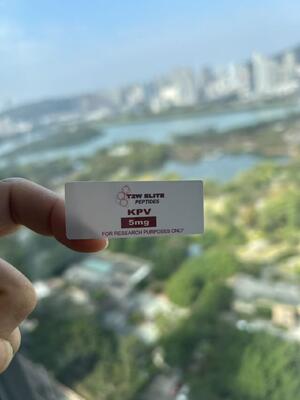 KPV 5MG  Small Peptide Vial Labels 