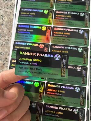 Pegmgf 5 mg Produkty farmaceutyczne Anaboliczne 2 ml Fiolka etykiety laserowe