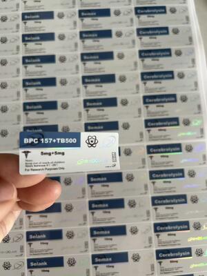 Motcs-10 mg 3 ml Małe etykiety fiolki