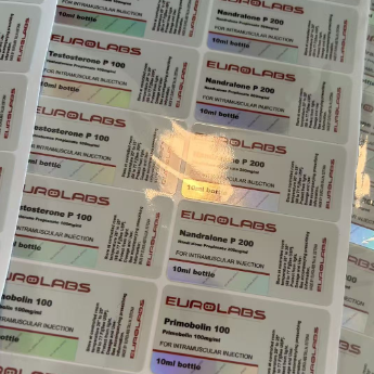 Primobolan 100 mg/ mg Do wstrzykiwań do mięśni Etykiety na butelkach 10 ml