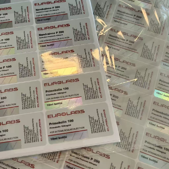 Primobolan 100 mg/ mg Do wstrzykiwań do mięśni Etykiety na butelkach 10 ml