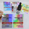 Etykiety na fiolki z holograficznymi fiolkami zapobiegającymi fałszerstwom