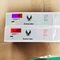 Wodoodporne naklejki na etykiety leków z wyciętym hologramem