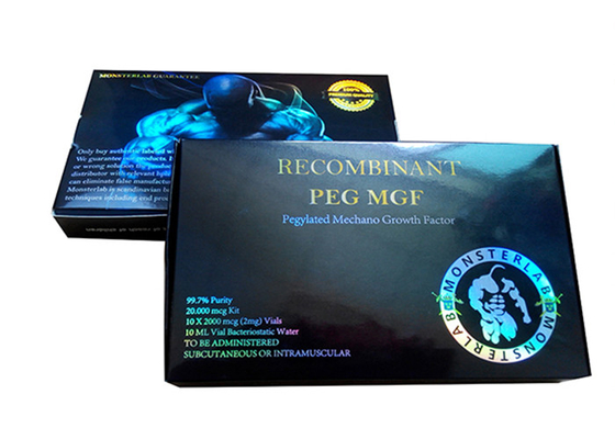 Niestandardowe Logo Hologram Medycyna Pudełka na butelki z laminatem o wysokim połysku