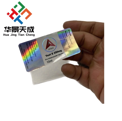 10 ml Fiolki Opakowanie Etykiety doustne Whey Protein Private Label