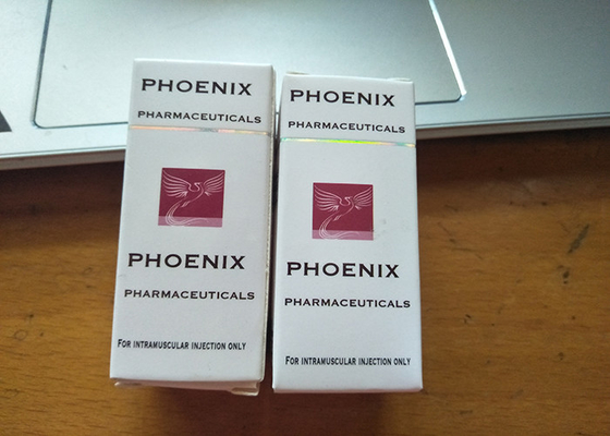 Pharma Box / 10ml Skrzynki na fiolki Opakowania Dostosowane rozmiary z perforowaną linią