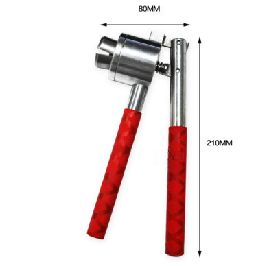 Aluminiowa plastikowa nakrętka Ręczne zaciskanie fiolek o małej objętości