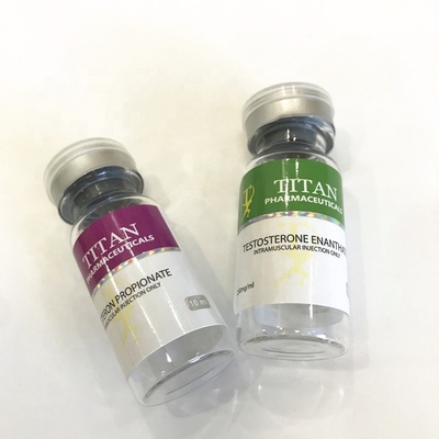 RX Etykiety fiolki 10 ml do testowania wielokrotnych dawek sterydów do wstrzykiwań laboratoryjnych