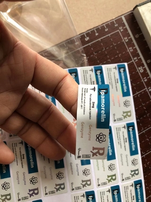 Somatropi Pt141 Peptydy Olej do wstrzykiwań 3 ml Etykiety fiolki szklanej