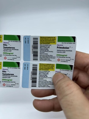 Niestandardowa Nazwa Marki Steroidy do wstrzykiwań i doustnych 10 ml Fiolki Etykiety opakowania Etykiety farmaceutyczne