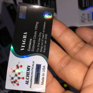 Vigra 100 mg etykiety na plastikowych butelkach