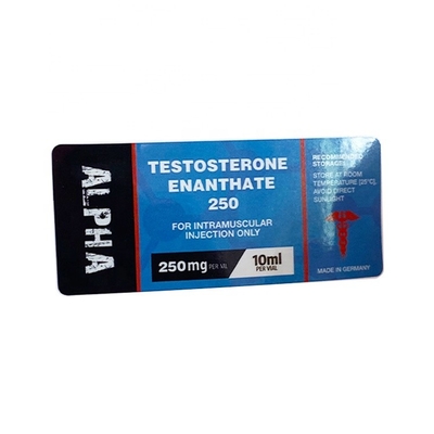 20 ml Błyszczące fiolki farmaceutyczne do wstrzykiwań Etykiety na butelki