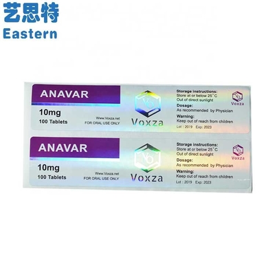 Butelka na pigułki Wodoodporna samoprzylepna fiolka Szklana fiolka Etykiety