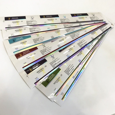 4C Printing Injection 10ml Etykiety na fiolki 6x3cm